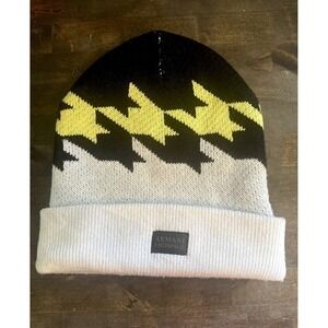 Armani Exchange Winter  stocking‎ hat, Houndstooth